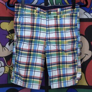 Tommy Hilfiger Adaptive Plaid Shorts